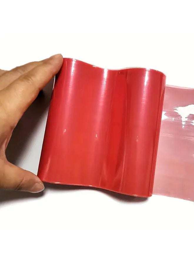 SISCCI Heavy Duty BBQ Sausage Casing Wrapper Sheet 16 4ft Roll Glossy Plastic Material - Image 4